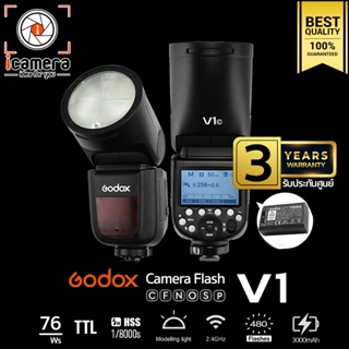 ราคาGodox Flash V1 TTL HSS 3000mAh - รับประกันศูนย์ Godox Thailand 3ปี