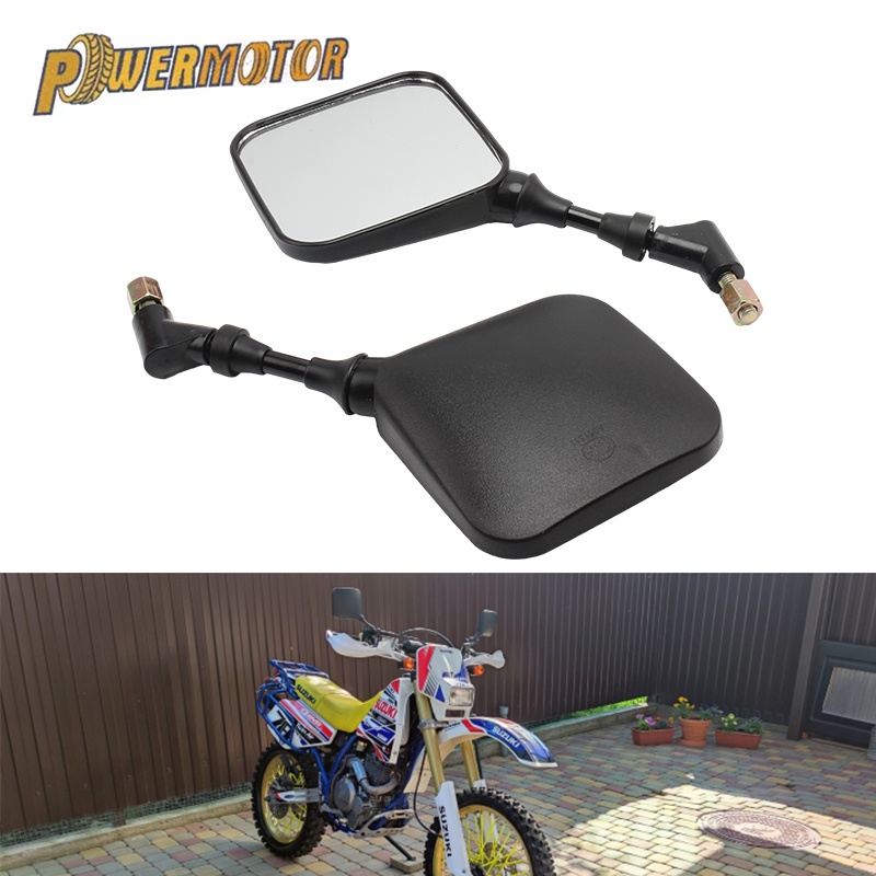 2 ชิ้น/คู่กระจกมองหลังรถจักรยานยนต์สําหรับ Suzuki DR 650 200 350 ฿ RSE DRZ400 V-STROM 650XT GS150R อ