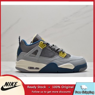 Nk Air Jordan 4AJ4 4 AJ4 รองเท้าผ้าใบ รองเท้าวิ่ง สําหรับผู้ชาย และผู้หญิง