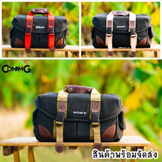 กระเป๋ากล้องดิจิตอล Camera Bag กระเป๋ากล้องmirrorless ผ้าแคนวาส