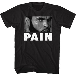 Clubber Lang Pain Rocky III T-Shirt เสื้อคนอ้วนผญ เสื้อยืดแฟชั่น