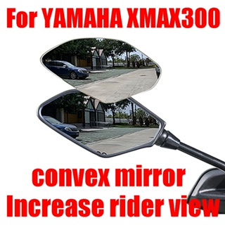 กระจกนูนมองหลัง มองเห็นด้านข้าง อุปกรณ์เสริมรถจักรยานยนต์ สําหรับ YAMAHA X-MAX XMAX 300 XMAX300