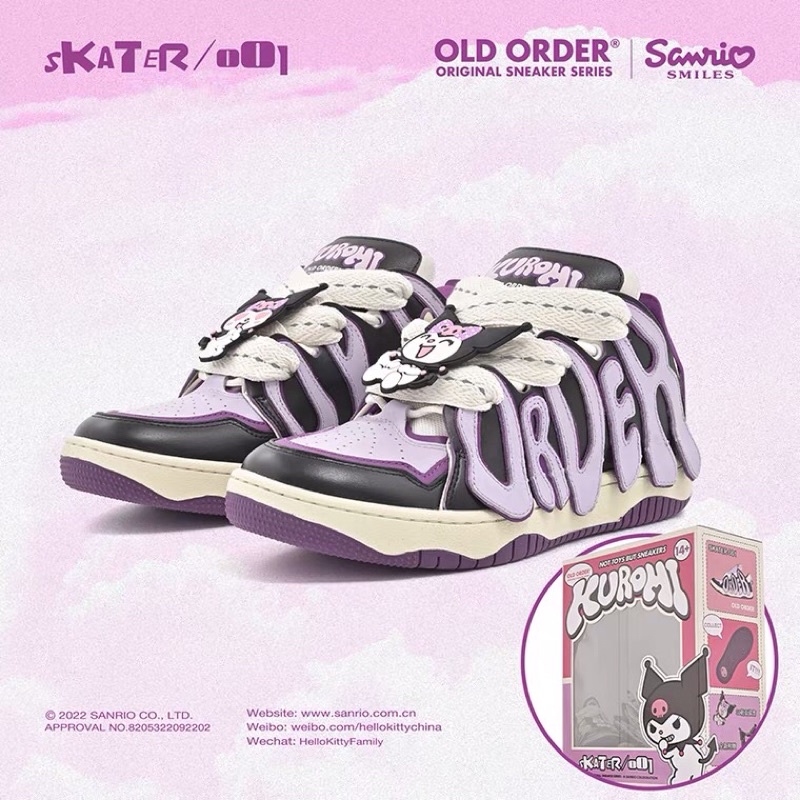 รองเท้า SNEAKER OLD ORDER x SANRIO KUROMI