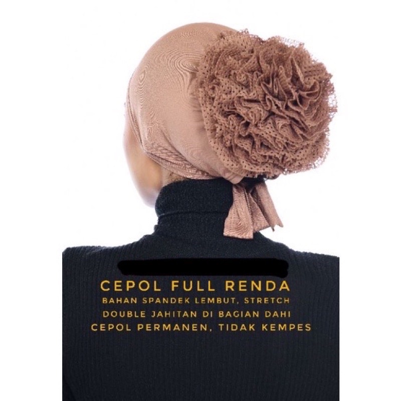[PREMIUM] Inner Ciput Turky Iner Ciput Daleman Veil / อุปกรณ์เสริมฮิญาบสําหรับผู้ใหญ่
