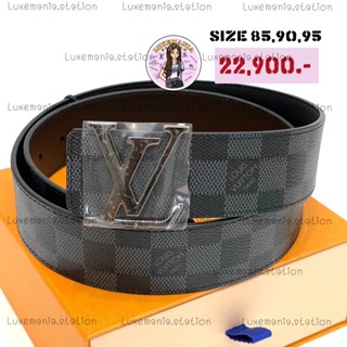 👜: New!! Louis Vuitton Initiales 40mm Graphite Belt‼️ก่อนกดสั่งรบกวนทักมาเช็คสต๊อคก่อนนะคะ‼️