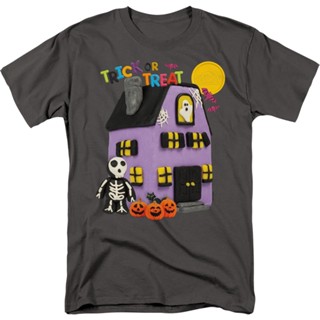 Trick Or Treat Play-Doh T-Shirt เสื้อเชิ้ตชาย เสื้อยืดผู้ชาย เสื้อขาว เสื้อครอปสายฝอ