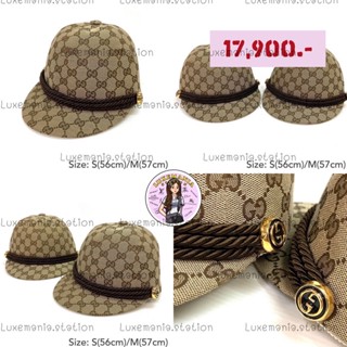 👜: New!! Gucci Canvas Hat ‼️ก่อนกดสั่งรบกวนทักมาเช็คสต๊อคก่อนนะคะ‼️