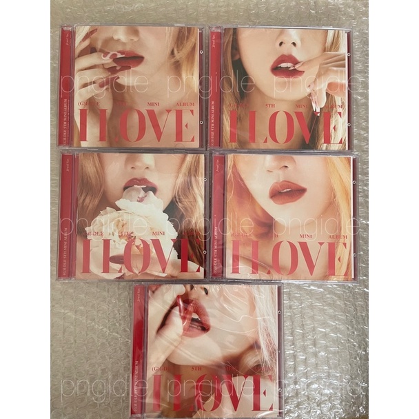(G)I-DLE : I Love jewel case ver