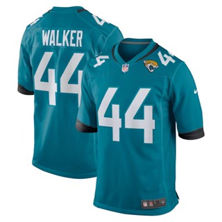 เสื้อกีฬาแขนสั้น ลายทีม Walker Jaguars Jacksonville 2022 # Walker Travon 44 33