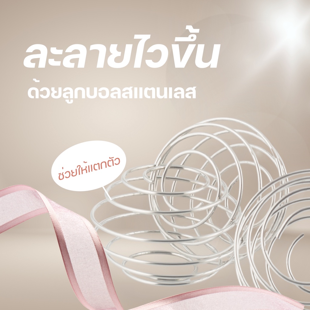 ⚡️ส่งฟรี⚡️ แก้วเชค แก้วชงโปรตีน 500 ml รับประกันการรั่วซึม เปลี่ยนฟรี แถมลูกบอลสแตนเลสช่วยให้ละลายง่ายขึ้น - รูปที่ 5