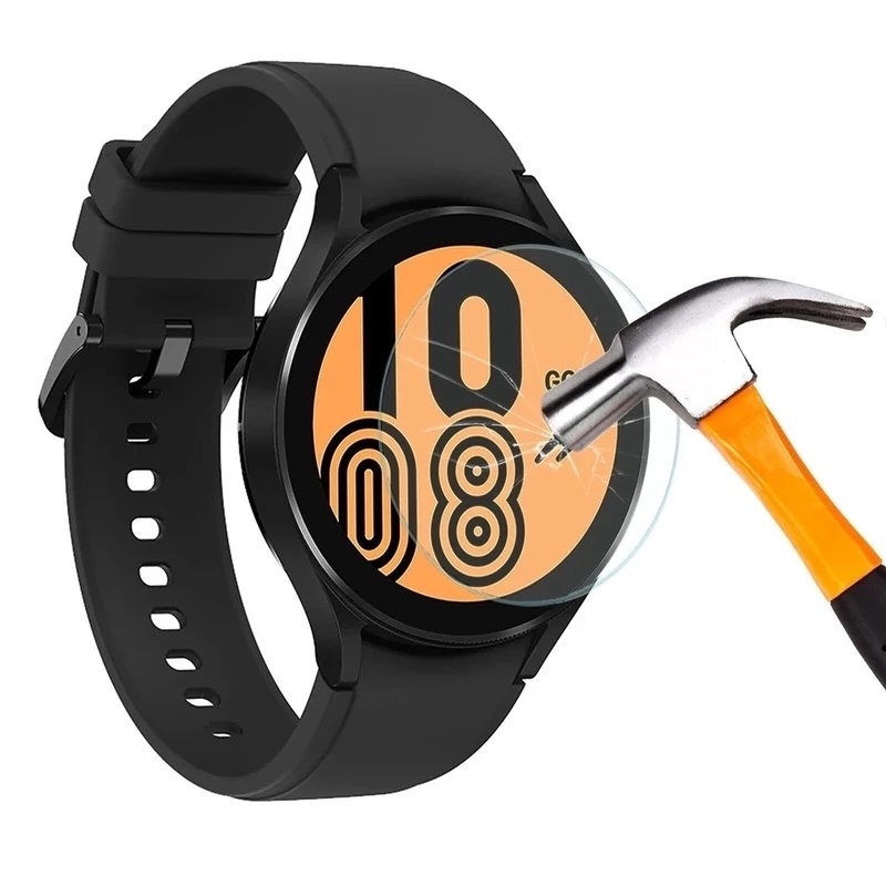 ฟิล์มกระจกนิรภัยกันรอยหน้าจอ 9H สําหรับ Samsung Galaxy Watch 4 40 44 มม. Samsung Watch4 Classic ราคา ถูกที่สุด ดีลบีเคเค แกลเลอรีภาพที่ 6