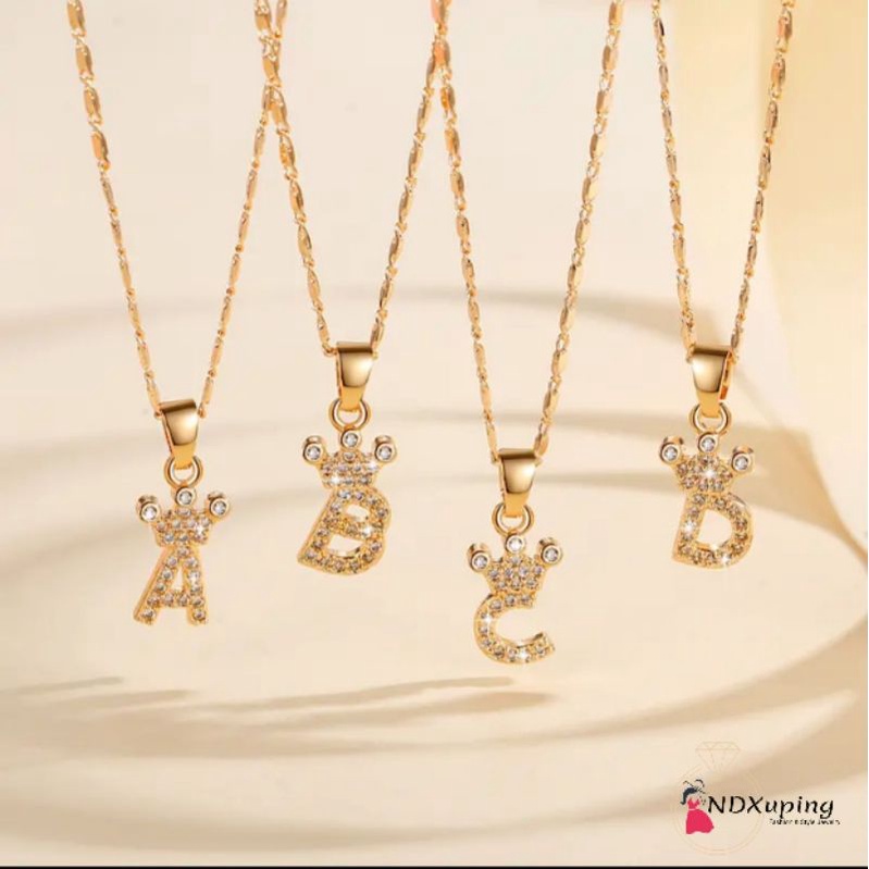 Xuping Permata N Jewelry สร้อยคอตัวอักษรสําหรับผู้ใหญ่03112202