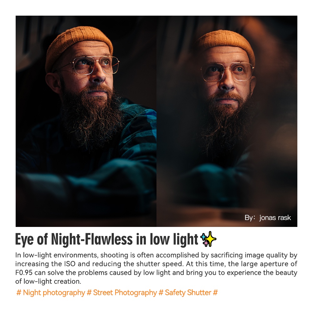 Ttartisan 35mm F0.95 APS-C เลนส์แมนนวล รูรับแสงขนาดใหญ่ สําหรับ Sony E Fujifilm XF Canon M Canon RF L-mount Nikon Z