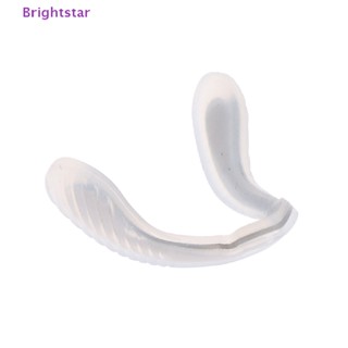 Brightstar แผ่นซิลิโคนใส รูปตัว U กันลื่น อุปกรณ์เสริม สําหรับรองจมูก แว่นตา