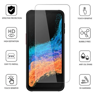 สําหรับ Samsung Galaxy Xcover 6 Pro 5 4 4S 9H HD Full Clear กระจกนิรภัยป้องกันหน้าจอ Guard