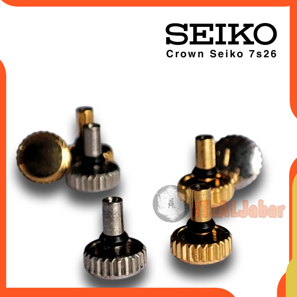 ลูกบิดนาฬิกา Seiko 7s26 7009 6119 6309 Crown Seiko