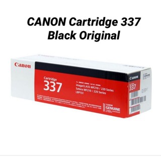 ✅ถูกแท้จ้า✅ 🔥Sale🔥Toner Canon Cartridge 337 Black Original