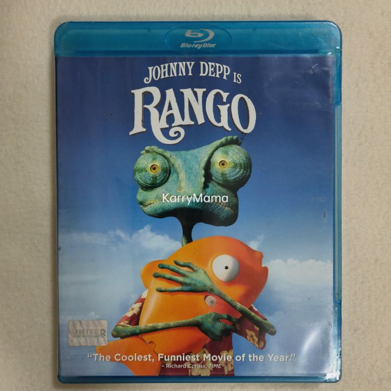 BLU-RAY RANGO แรงโก้ ฮีโร่ทะเลทราย