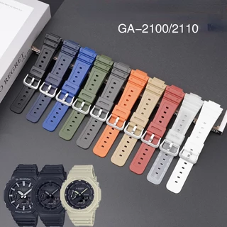 Yifilm สายนาฬิกาข้อมือเรซิ่น แบบเปลี่ยน สําหรับ Casio G-Shock GA-2100 GA-2110 GM-2100 GA2100 GA2110