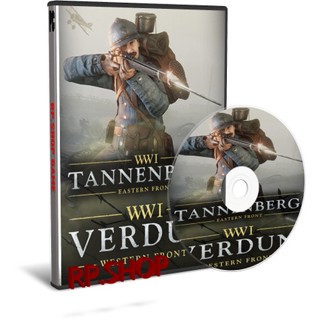 แผ่นเกมคอม PC - VERDUN + TANNENBERG [1DVD + USB + ดาวน์โหลด]