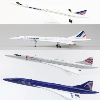 [16cm] โมเดลเครื่องบิน รวมชุด คอนคอร์ด มี 5 แบบให้เลือก ทำด้วยเหล็ก มีขาตั้งโชว์ สวย งานละเอียด - ของขวัญ ของสะสม