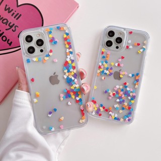 [พร้อมส่ง] เคสโทรศัพท์มือถือหนัง ลายการ์ตูนหัวใจ แต่งกลิตเตอร์ พร้อมกระจก และสายคล้องแม่เหล็ก สําหรับ iphone 11 12 13 14 pro max x xr xs max เคส