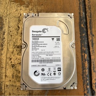 HARDDISK PC  1TB SEAGATE SATA-III   7200rpm มือสอง ผ่านการทดสอบแล้ว ใช้งานปกติ เช็คแบตทุกตัว