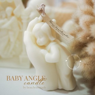 เทียนหอม Baby angle น่ารักมาก เทียนหอมตกแต่งบ้าน เทียนแท่งไขถั่วเหลือง ไม่มีพาราฟิน เทียนหอม เทียนแท่งขายดี ของขวัญ