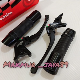 มือจับเบรกมือซ้ายขวา PCX 150 160 ADV 150 VARIO 160 ABS PLUS HANDGRIP RIZOMA CNC