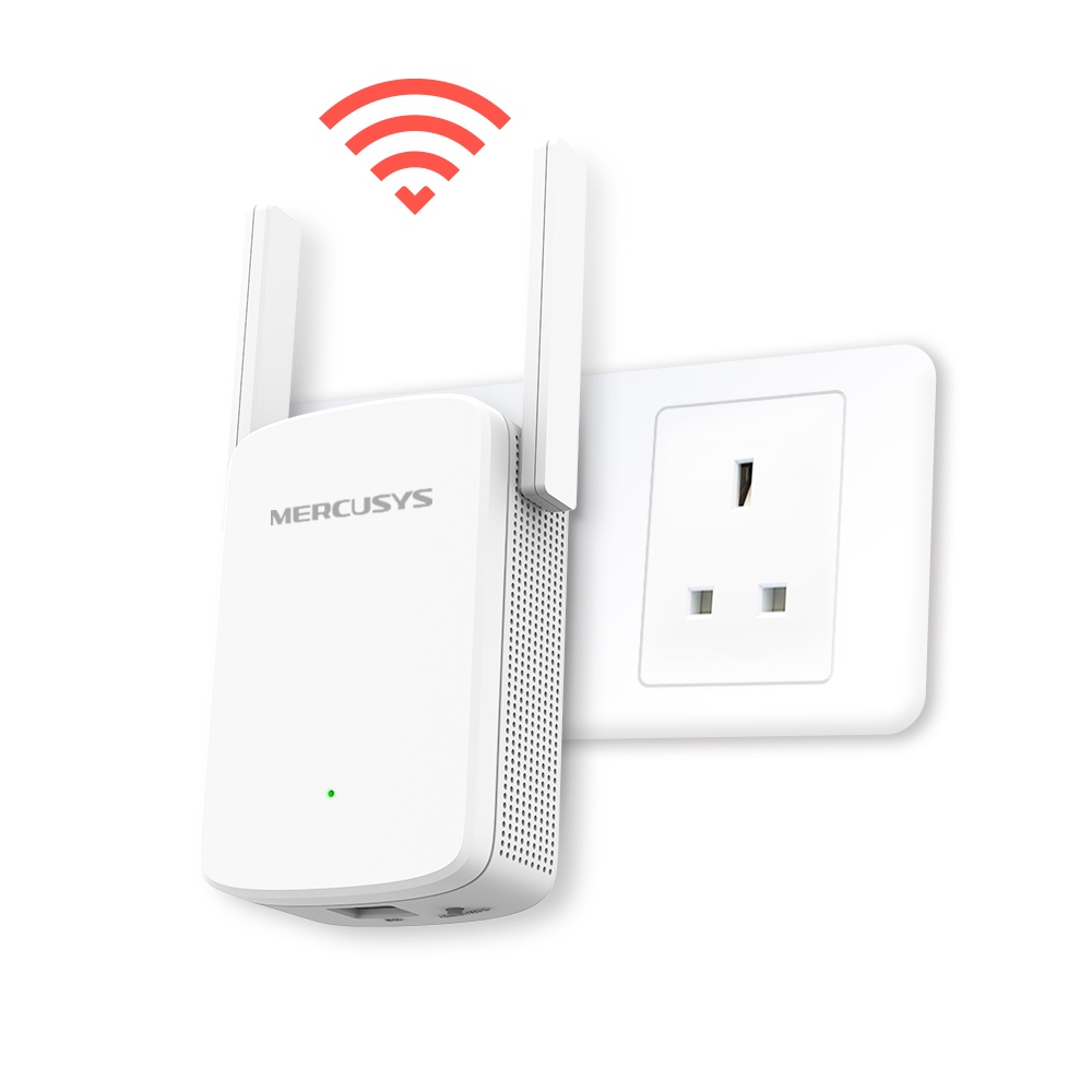 Mercusys ME30 AC1200 Wi-Fi Range Extender ขยายสัญญาณไวไฟ รองรับคลื่น 2.4 GHz และ 5 GHz