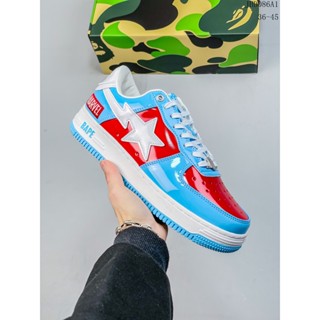 รองเท้าผ้าใบลําลอง รุ่น Bape x Air Force 1 Sta Low Classic เข้ากับทุกการแต่งกาย