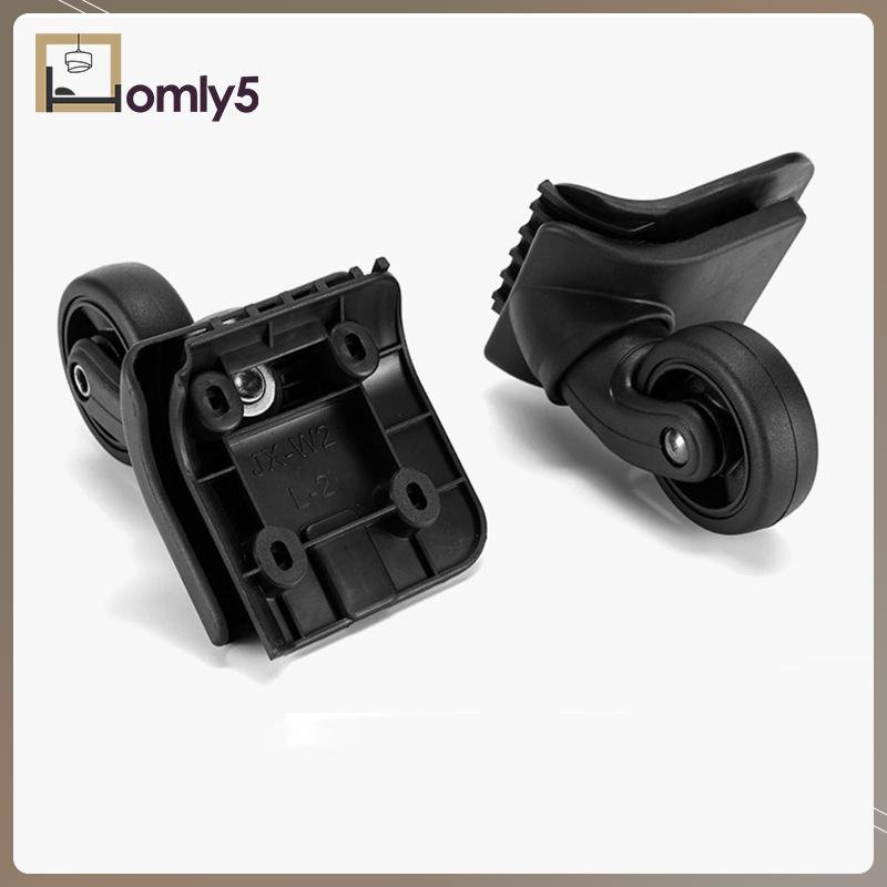 [Homyl5] 4x อะไหล่ล้อกระเป๋าเดินทาง แบบเปลี่ยน สําหรับรถเข็น