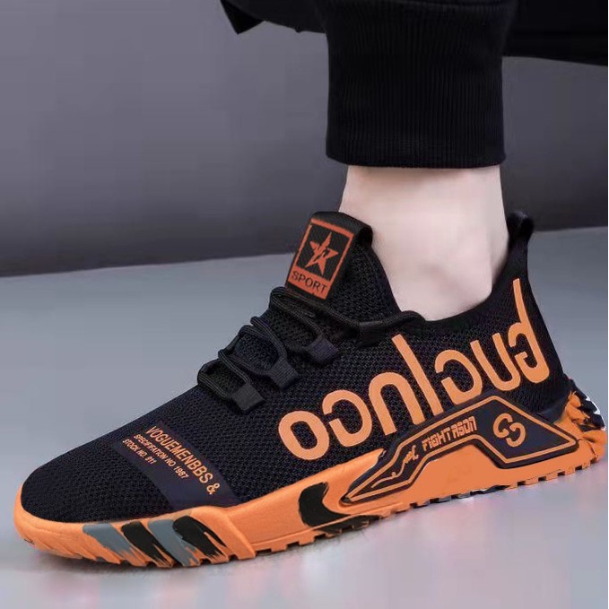 ShoesStudios รองเท้าผ้าใบผู้ชายดีไซน์มา พื้นนุ่ม ดีไซซ์สีสันด้านข้างปังๆ ไซน์เก๋สวยจึ้งตาแตก ใส่ไปไม่ซ้ำใคร😎