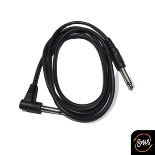 สายแจ็กกีต้าร์แบบธรรมดา Musical instrument audio Cables (หัวตรง-งอ)