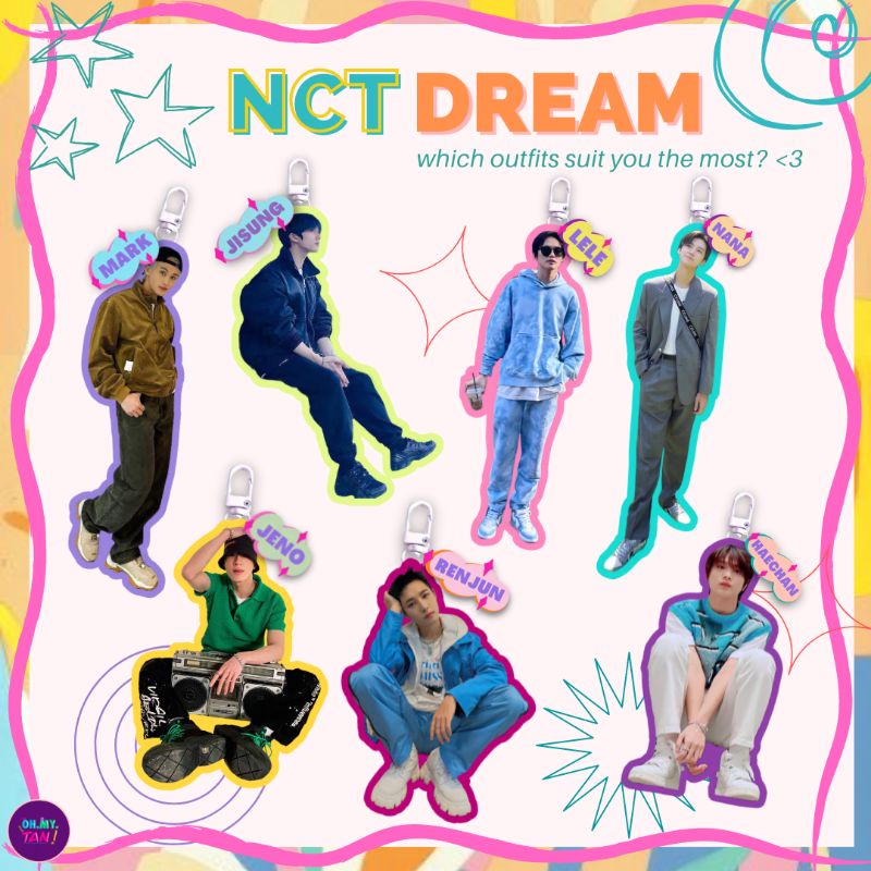 พวงกุญแจ NCT Dream**