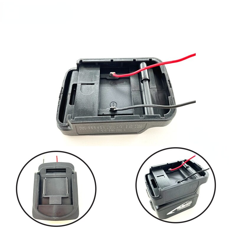 อะแดปเตอร์แบตเตอรี่ลิเธียมไอออน Makita MT 18V DIY ขั้วต่อสายเคเบิลแบตเตอรี่อะแดปเตอร์เอาต์พุต