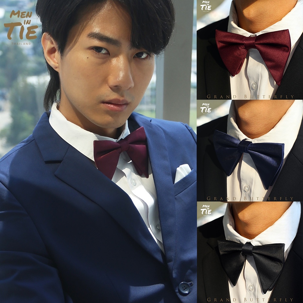MEN IN TIE โบว์ไท Grand Butterfly Bowtie