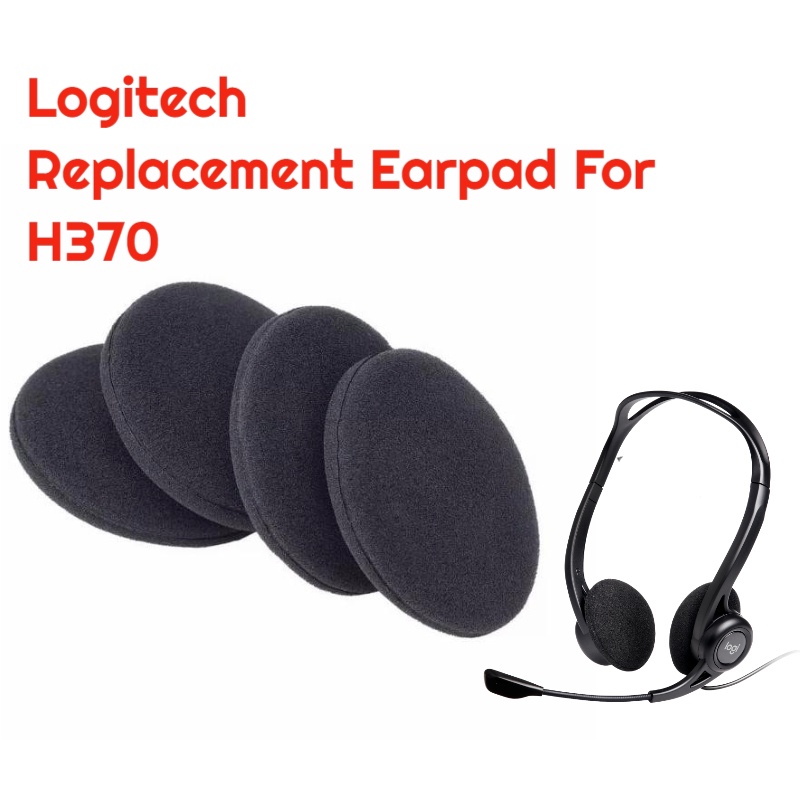 Logitech H370 ชุดหูฟังเปลี่ยนโฟม 370 ฟองน้ํา Earpad หูฟัง