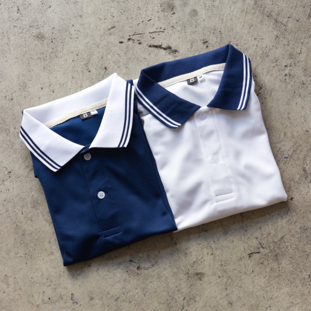 เสื้อโปโล TWO TONE แขนจั้ม ใส่ได้ทั้ง ช ญ - รูปที่ 3