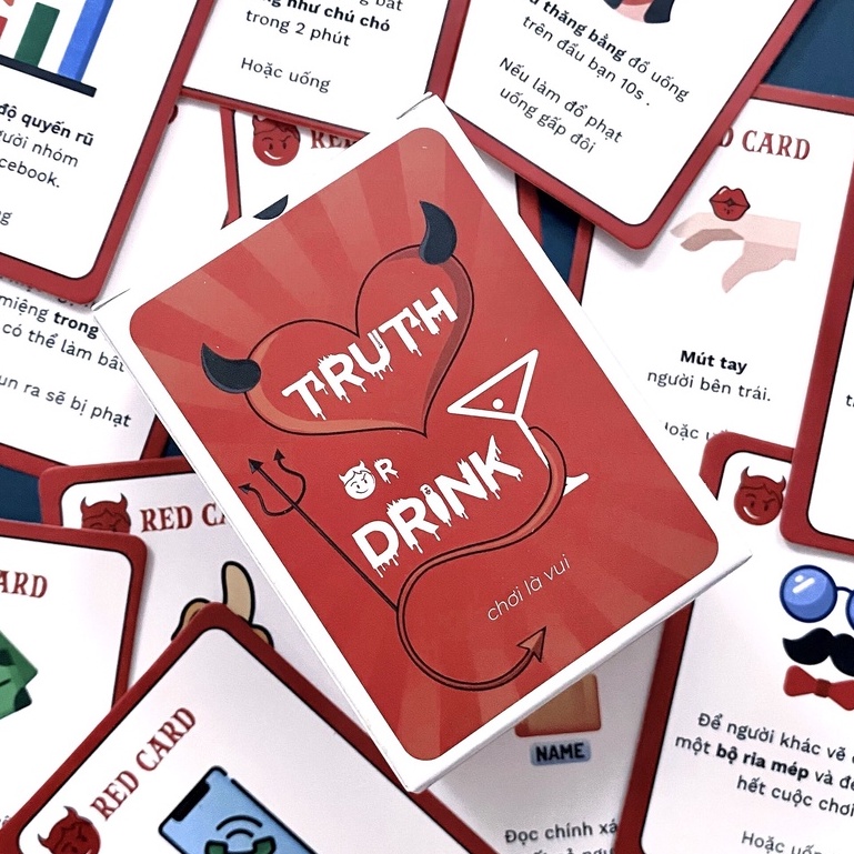 Truth หรือ Drink สํารับเกมดื่มสําหรับกลุ่มเพื่อนที่จะท่องเที่ยวและเล่น memes Temo ที่น่าสนใจ