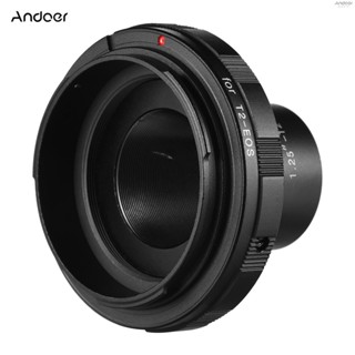 Andoer 1.25-T2-EOS Adapter Ring Photography Accessory Replacement for  EOS Camera 1.25 Inch Eyepiece T2 Telescope for Scenery Photography Astrophotography