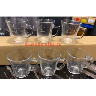 แก้วเนสกาแฟ โกลด์ มีหูจับ แก้วขนาด 260ml พร้อมส่ง