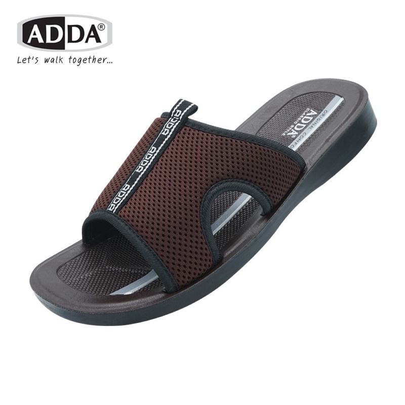 ADDA PU รองเท้าแตะลำลองแบบสวม รุ่น🔺7J05M1🔺(ไซส์ 38-45)แท้100%