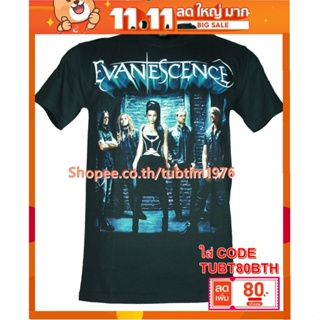 เสื้อวง Evanescence เสื้อวงดนตรีร็อค เดธเมทัล เสื้อวินเทจ อีวาเนสเซนซ์ EVS1483