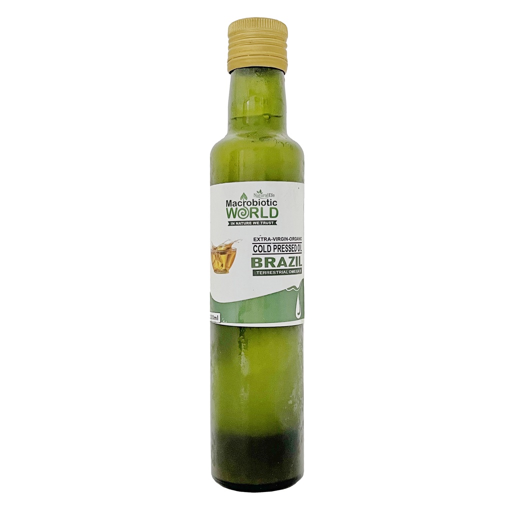 Organic/Bio Extra Virgin Cold Pressed Brazil Nuts Oil | น้ำมันถั่วบราซิล