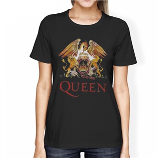 แฟชั่น Rock Band QUEEN พิมพ์ tshirt ผู้ชายผู้หญิง t เสื้อฝ้ายเสื้อยืด streetwear ชายเสื้อ Tee เสื้อลำลองเสื้อ t