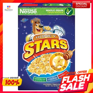 เนสท์เล่ อาหารเช้าซีเรียลโฮลเกรน ฮันนี่สตาร์ส 300 ก.Nestlé Breakfast Cereal Whole Grain Honey Stars 300 g.