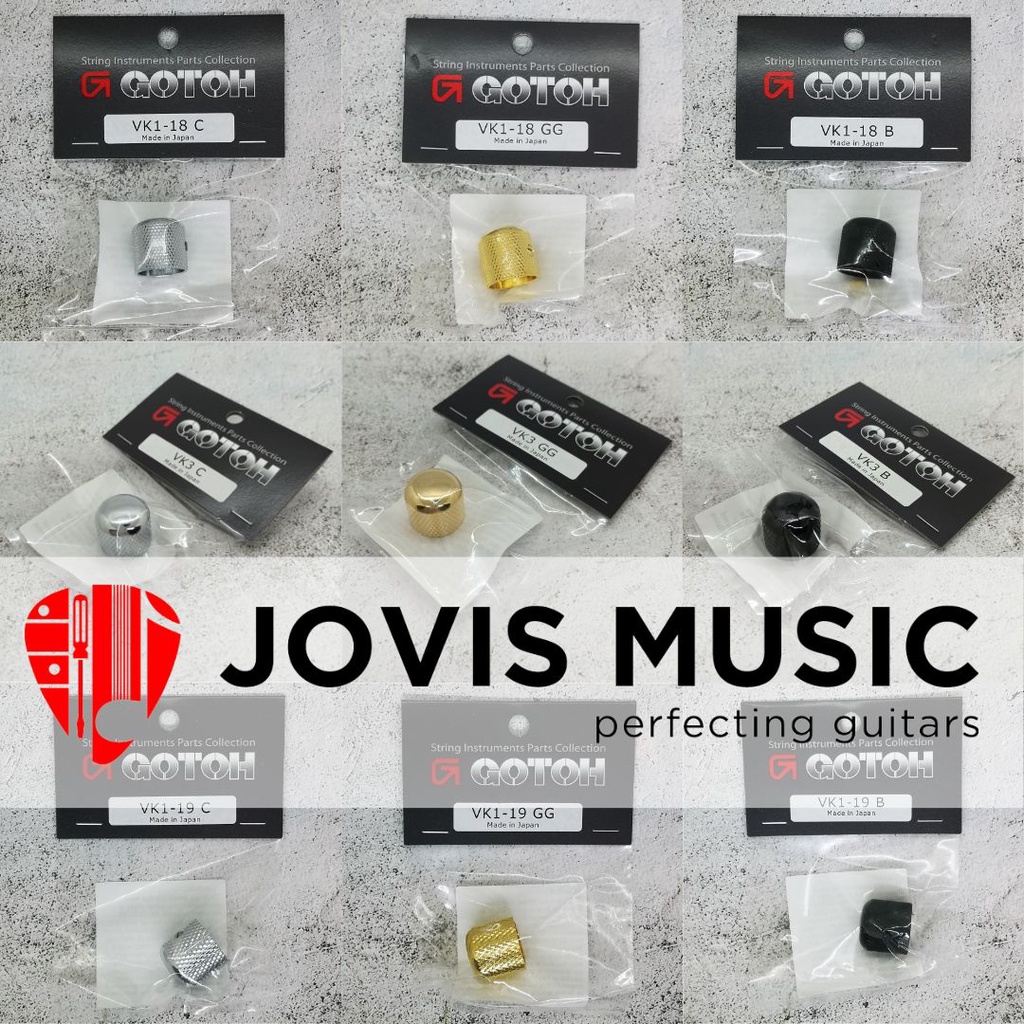 VK1 VK3 GOTOH DOME METAL POT KNOB