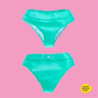 MINT (BOTTOM) HIGH-WAIST SWIMWEAR