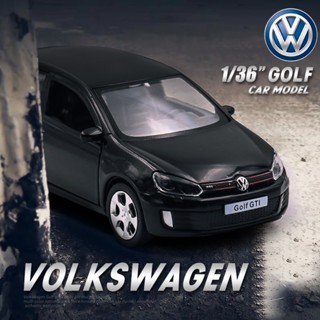 rmz CITY โมเดลรถยนต์ รถบรรทุก 1:36 VOLKSWAGEN GOLF 6 GTI อัลลอย เปิดประตูได้